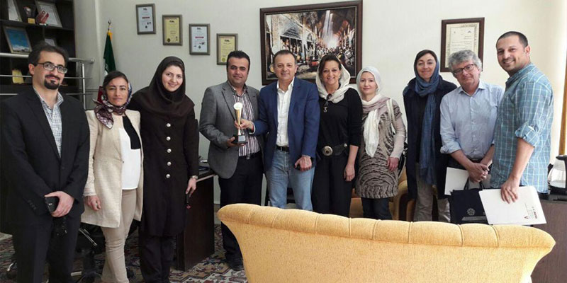 هیئت تجاری ایتالیا در آریاپلیمر